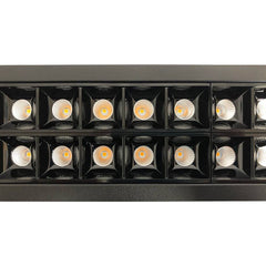 Foco LED Lineal Empotrable 40W UGR18 Chip Osram