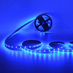 Tira LED RGB zig zag - 12V - 50W - 8mm - IP20 - 42ch/m - Rollo 5 metros - Corte cada 6,2 cm