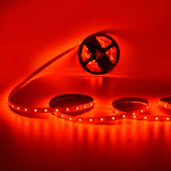 Tira LED RGB zig zag - 12V - 50W - 8mm - IP20 - 42ch/m - Rollo 5 metros - Corte cada 6,2 cm
