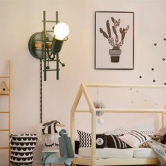 Aplique de Pared "Doll " - Con interruptor y enchufe - E27