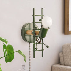 Aplique de Pared "Doll " - Con interruptor y enchufe - E27