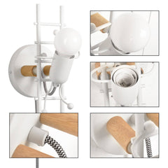 Aplique de Pared "Doll " - Con interruptor y enchufe - E27