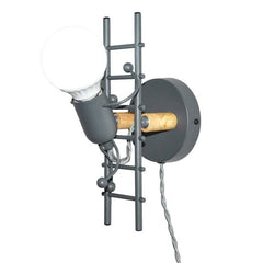 Aplique de Pared "Doll " - Con interruptor y enchufe - E27
