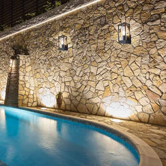 Aplique de pared exterior "LUZY" E27 IP44