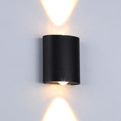 Aplique de pared exterior moderno LED bidireccional "Asas" - 6W - IP54