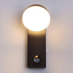 Aplique de pared exterior LED con sensor PIR "ATLAS" 10W IP54
