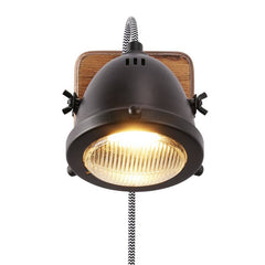 Aplique de pared industrial "Mott" - Orientable - GU10 Incluida