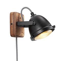 Aplique de pared industrial "Mott" - Orientable - GU10 Incluida