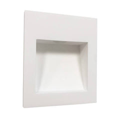 Aplique de pared empotrable de escayola "MUR" - 1W - Trimless / integración