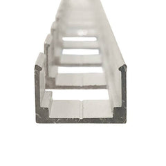 Perfil de aluminio flexible 16x10mm para fundas de silicona - 2 metros