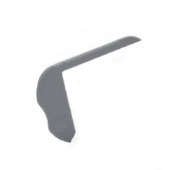 Tapa lateral para perfil de aluminio 80x50mm para peldaños (1ud)