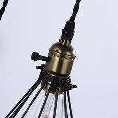 Aplique de pared colgante "PENDOL" - Con enchufe e interruptor - E27