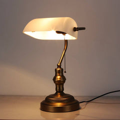 Lámpara de mesa vintage "BANQUERO" - E27