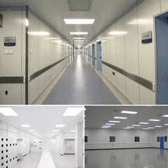 Panel LED 60X60cm con KIT de empotrar 44W UGR19 Driver Philips