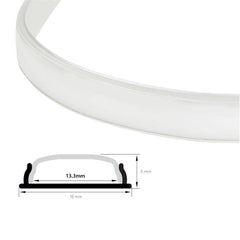 Difusor opal 18mm para perfil flexible moldeable 18x6mm (2m)
