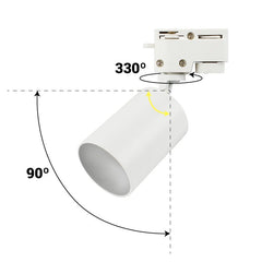 Foco LED para Carril Monofásico Orientable GU10