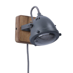 Aplique de pared industrial "Mott" - Orientable - GU10 Incluida