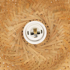 Aplique de mimbre con enchufe "Round"