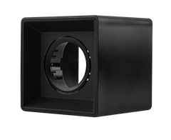 Aplique de techo cuadrado de policarbonato - Orientable - GU10