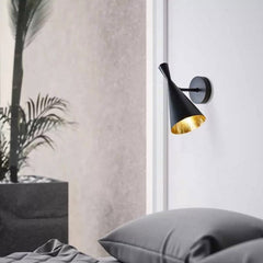 Aplique de pared interior orientable estilo nórdico