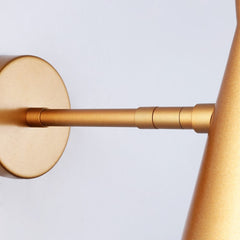 Aplique de pared interior orientable estilo nórdico