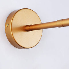 Aplique de pared interior orientable estilo nórdico