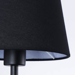 Aplique de pared con pantalla e interruptor Classic "RIGA" - E27