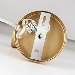 Aplique de pared interior orientable "Ben" con cable y enchufe - E27