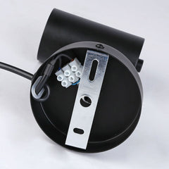 Aplique de pared interior orientable "Ben" con cable y enchufe - E27