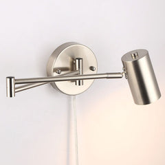 Aplique de pared extensible con enchufe "Lisa" - E27 G45