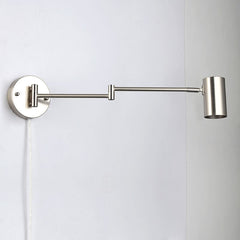 Aplique de pared extensible con enchufe "Lisa" - E27 G45
