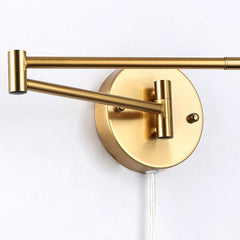 Aplique de pared extensible con enchufe "Lisa" - E27 G45