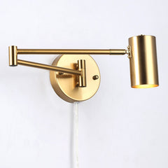 Aplique de pared extensible con enchufe "Lisa" - E27 G45