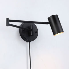 Aplique de pared extensible con enchufe "Lisa" - E27 G45