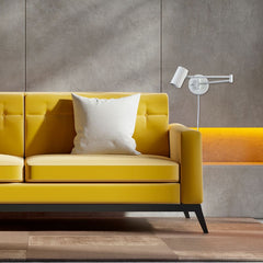 Aplique de pared extensible con enchufe "Lisa" - E27 G45