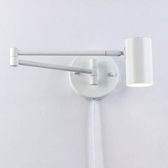 Aplique de pared extensible con enchufe "Lisa" - E27 G45