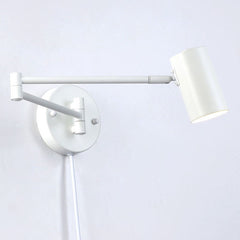 Aplique de pared extensible con enchufe "Lisa" - E27 G45