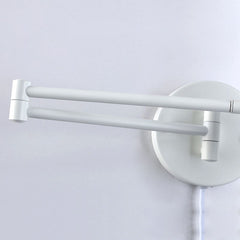 Aplique de pared extensible con enchufe "Lisa" - E27 G45