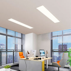 Panel LED slim empotrable 120X30 cm - Driver Philips - 44W - UGR19 - Con KIT de montaje