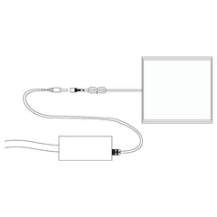 Pack de 10 paneles LED slim 60X60 cm - Driver Philips - 44W - UGR19 - IP40