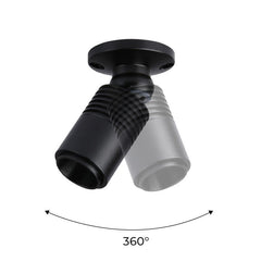 Aplique de techo con zoom - Orientable - 2700K - 3W