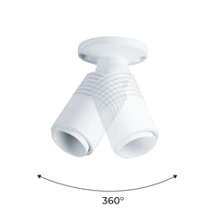 Aplique de techo con zoom - Orientable - 2700K - 3W