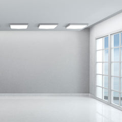 Panel LED slim de superficie 60x60cm - Driver OSRAM - 40W - UGR18 - CRI90 - Con KIT de montaje