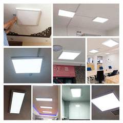 Panel LED slim de superficie 60x60cm - Driver OSRAM - 40W - UGR18 - CRI90 - Con KIT de montaje