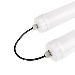 Luminaria estanca tubular para uso industrial - 120cm - 30W - IP65 - IK10