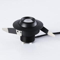 Foco empotrable LED con zoom - Orientable - Chip Cree - 2700K - 3W