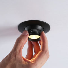 Foco empotrable LED con zoom - Orientable - Chip Cree - 2700K - 3W