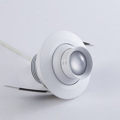 Foco empotrable LED con zoom - Orientable - Chip Cree - 2700K - 3W