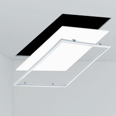 Panel LED de empotrar 1200X600mm Slim 72W PHILIPS DRIVER UGR19 con KIT de montaje