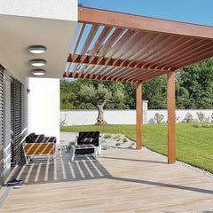 Plafón de exterior estanco de pared o techo FUMAGALLI BERTA E27 IP66